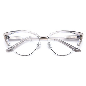 Котешко око против синя светлина Луксозни рамки за оптични очила Мъже Жени Модни компютърни очила 50637