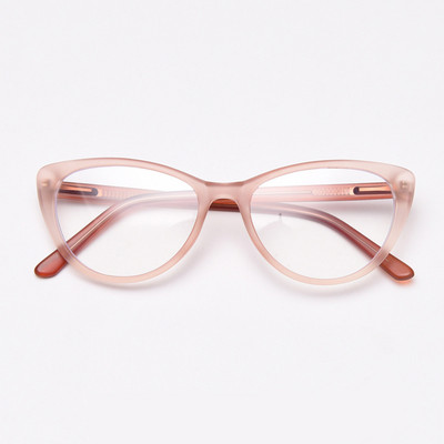 49532 Дамски матови рамки за очила TR90 Котешко око оптични модни компютърни очила