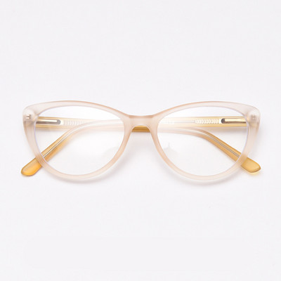 49532 Дамски матови рамки за очила TR90 Котешко око оптични модни компютърни очила