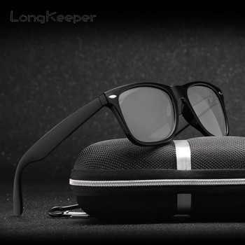 LongKeeper Νέα Polarized Photochromic Ανδρικά γυαλιά ηλίου αποχρωματισμού UV400 Γυαλιά ηλίου Γυναικεία Μαύρα Γυαλιά 1029 Clear Frame