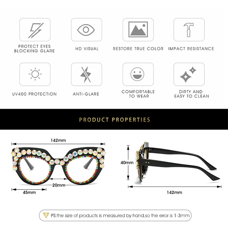 Seksualūs kačių akių akinių rėmeliai moterims Madingi prabangūs deimantiniai dekoratyviniai moteriški akiniai su rėmeliu Madingi akiniai moteriški