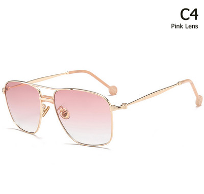 JackJad New Fashion Square Aviation Style Akiniai nuo saulės Vyrai Moterys Cool Tont Ocean Objektyvai Prekės ženklo Dizainas Akiniai nuo saulės Oculos De Sol 17038