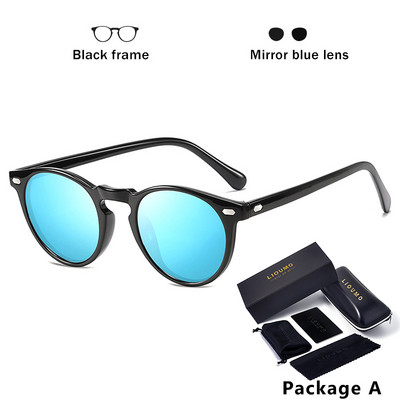 Okrugle sunčane naočale marke LIOUMO za žene Klasične ultralake TR90 dizajn polarizirane naočale za vožnju Muške retro naočale oculos de sol