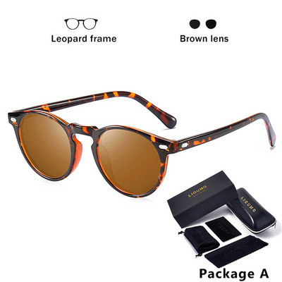 Okrugle sunčane naočale marke LIOUMO za žene Klasične ultralake TR90 dizajn polarizirane naočale za vožnju Muške retro naočale oculos de sol