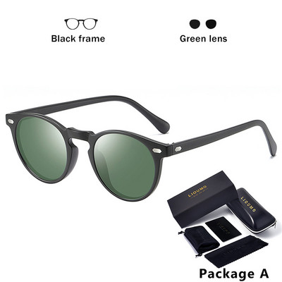 Okrugle sunčane naočale marke LIOUMO za žene Klasične ultralake TR90 dizajn polarizirane naočale za vožnju Muške retro naočale oculos de sol