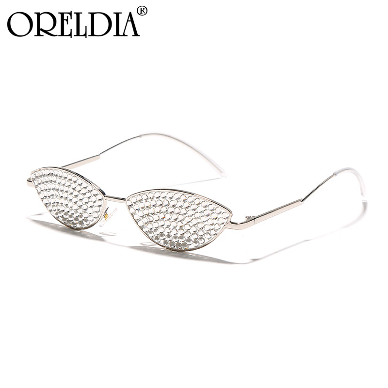 Populiariausių prekės ženklų dizainerių kačių akių akiniai nuo saulės moteriški maži seksualūs prabangūs spalvoti kalnų krištoliniai akiniai nuo saulės moterims Retro akiniai Oculos De Sol