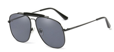 Retro Double Bridges Peach Pilot päikeseprillid Naiste Meeste Disainer Luksuslikud metallraamiga Suured päikeseprillid 2022 Uued moodsad prillid