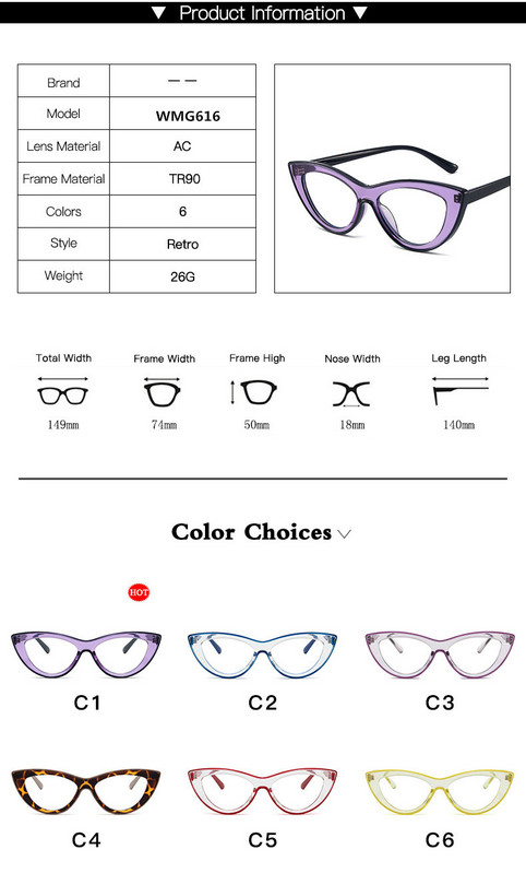 VWKTUUN Cat Eye Blue Light Blocking Glasses Γυναικεία TR90 Σκελετός Γυαλιά Anti Blue Light Γυαλιά Τριών Χρωμάτων Μικτά