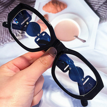 Нова модна рамка за очила с цвят на бонбони, анти-синя светлина, за жени, винтидж малки квадратни червени черни компютърни сенки, женски очила