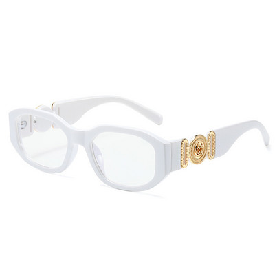 Novi modni okviri za naočale protiv plavog svjetla u boji slatkiša za žene Vintage mali četvrtasti crveni crni kompjuterski sjenila Ženske naočale