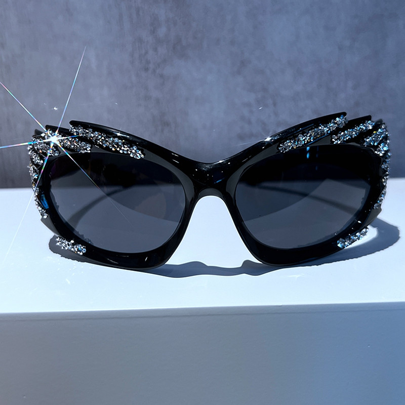 Suglasses Women 2023 Y2K Извънгабаритни луксозни маркови дизайнерски слънчеви очила за мъже Luxury Bilng Style Lentes De Sol Para Mujeres