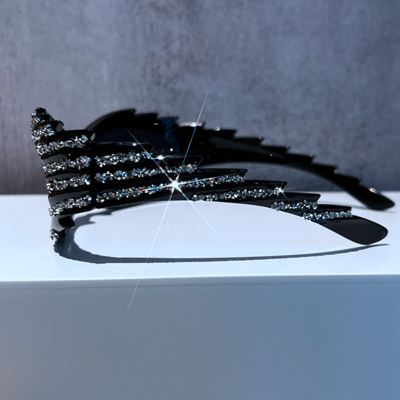 Suglasses Women 2023 Y2K Извънгабаритни луксозни маркови дизайнерски слънчеви очила за мъже Luxury Bilng Style Lentes De Sol Para Mujeres