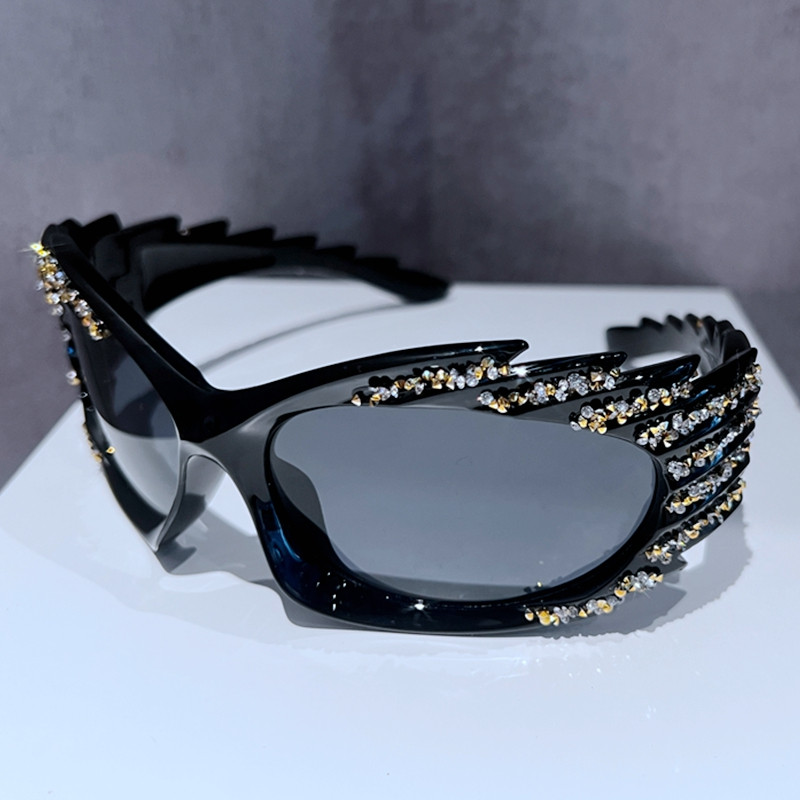 Suglasses Women 2023 Y2K Извънгабаритни луксозни маркови дизайнерски слънчеви очила за мъже Luxury Bilng Style Lentes De Sol Para Mujeres