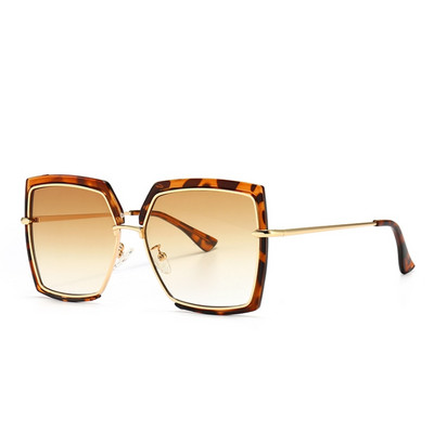 Polygon Cat Eye Луксозни слънчеви очила Мъже Жени Модни нюанси UV400 Ретро очила 50568