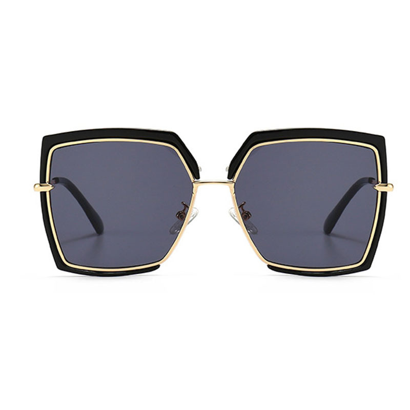Polygon Cat Eye Луксозни слънчеви очила Мъже Жени Модни нюанси UV400 Ретро очила 50568
