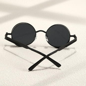 Μεταλλικά γυαλιά ηλίου Steam Punk στυλ Ανδρικά γυαλιά ηλίου Steampunk Fashion Retro