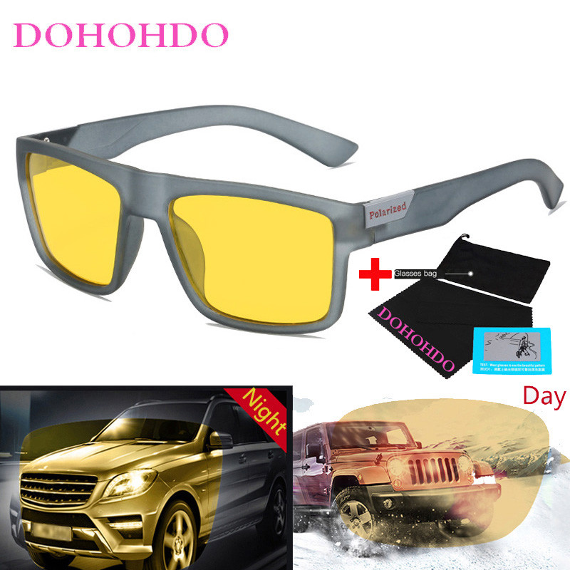 2022 m. „Square Night Vision“ poliarizuoti akiniai nuo saulės vyrams, moterims, klasikinė sportinė žvejyba lauke kelionės Spalvingi akiniai nuo saulės UV400 akiniai