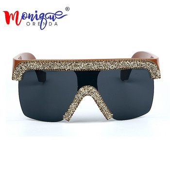 Ανδρικά γυαλιά ηλίου 2019 Vintage Cool style Goggle Γυαλιά ηλίου bling στρας γυαλιά ηλίου γυναικεία oculos de sol feminino uv400