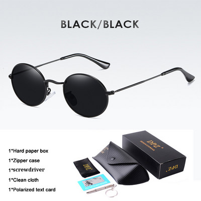 DPZ Classic 3020 ovalne metalne polarizirane sunčane naočale Ženske vintage retro brendirane sunčane naočale Oculos De Sol