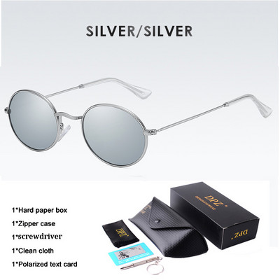 DPZ Classic 3020 ovalne metalne polarizirane sunčane naočale Ženske vintage retro brendirane sunčane naočale Oculos De Sol