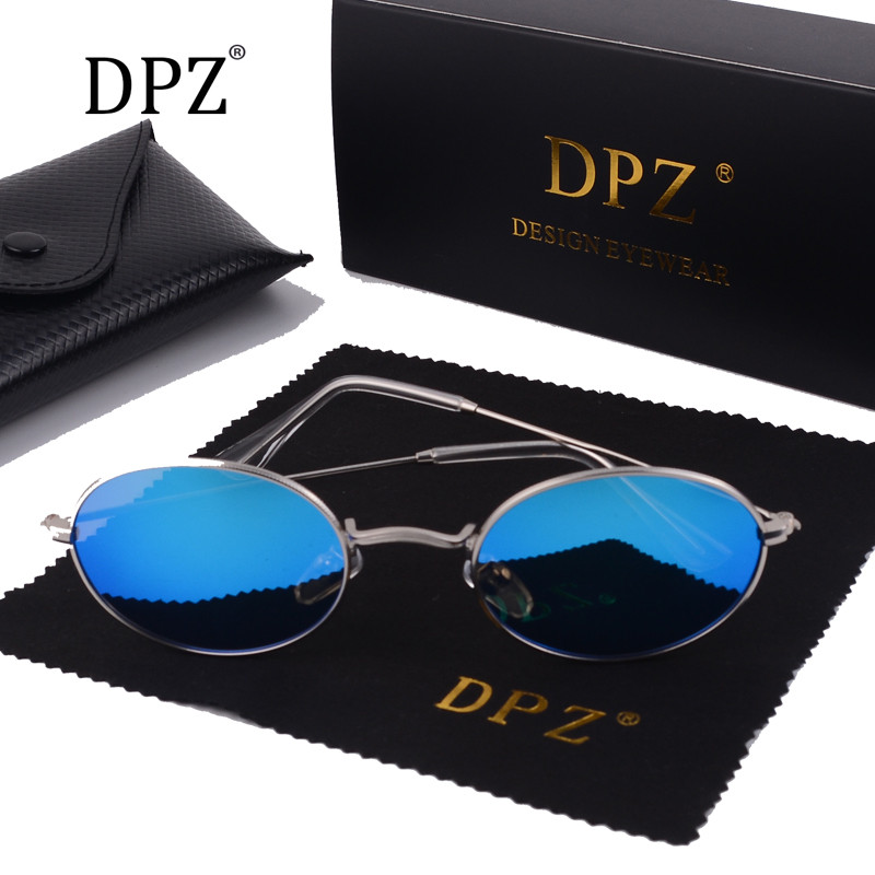 DPZ Classic 3020 ovalne metalne polarizirane sunčane naočale Ženske vintage retro brendirane sunčane naočale Oculos De Sol
