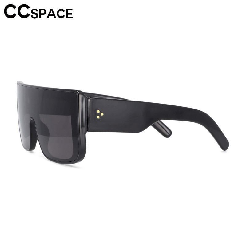 53672 Didelio dydžio vieno lęšio kvadratiniai poliarizuoti akiniai nuo saulės madingi vyriški, moteriški, kniedės atspalviai UV400 vintažiniai akiniai