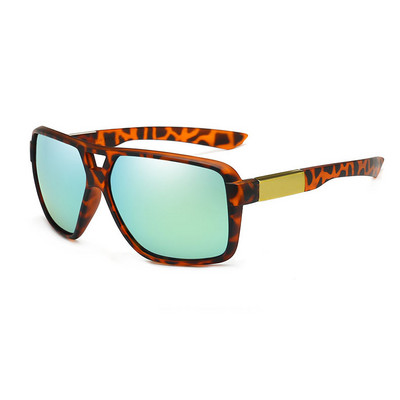 Retro modne ležerne sunčane naočale Muškarci Žene Sunčane naočale za sportove na otvorenom Klasične vintage četvrtaste Google Beach crne nijanse za žene