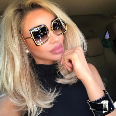 Macskaszem rózsaszín napszemüveg női ernyők tükör női négyzet alakú napszemüveg női bevonathoz Gafas 2018 divatmárka napszemüveg férfi