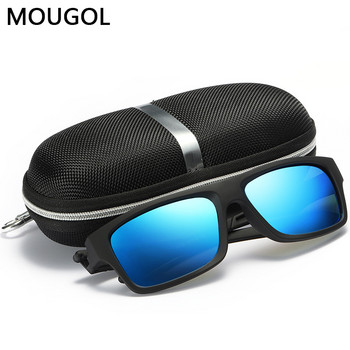 MOUGOL πολυτελή πολωμένα γυαλιά ηλίου πολωμένα γυαλιά ηλίου για άνδρες και γυναίκες τετράγωνα γυαλιά ηλίου αθλητικά γυαλιά Oculos De Sol