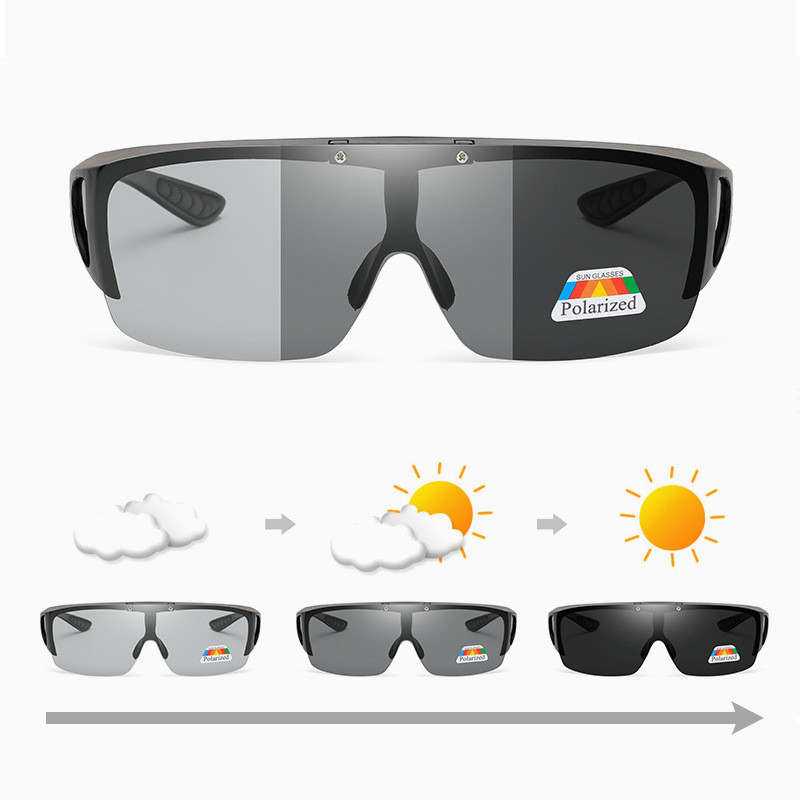 Night Vision Yellow Flip Миопия Cover Glasses Слънчеви очила Шофьорски очила Фотохромни поляризирани слънчеви очила