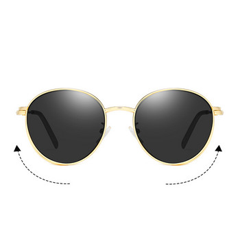JackJad 2020 Fashion Vintage Round Style Двуслойни слънчеви очила с щипка, сменяеми стъкла, маркови слънчеви очила Oculos De Sol