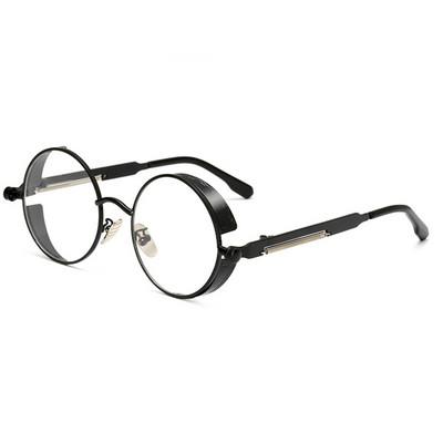 Vintage ženske gotičke steampunk sunčane naočale okrugle dizajnerske marke muške retro prozirne sunčane naočale Oculos de sol UV400