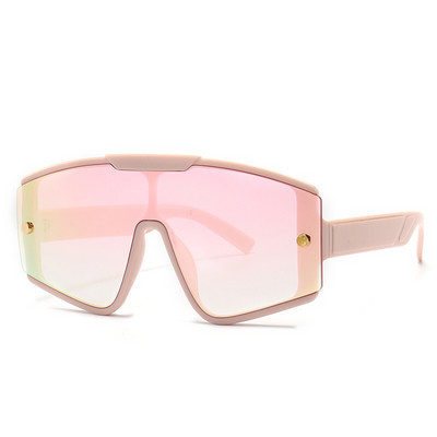 2022-ben az új milánói divat Európában és Amerikában a big boxhoz csatlakozott a férfi Ms. napszemüveg utcai csattogtatás