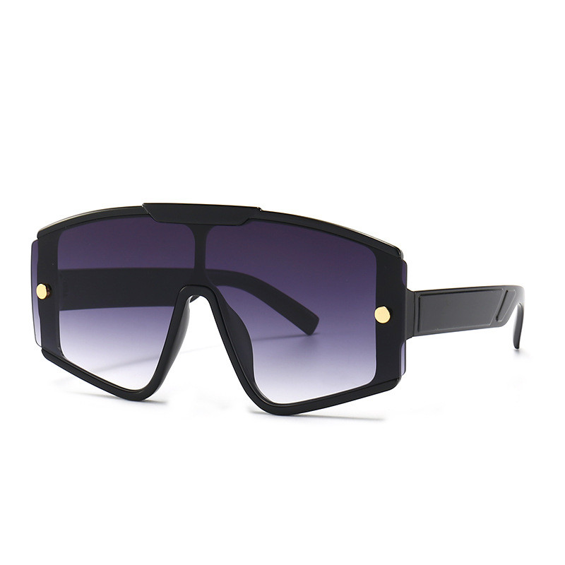 2022-ben az új milánói divat Európában és Amerikában a big boxhoz csatlakozott a férfi Ms. napszemüveg utcai csattogtatás