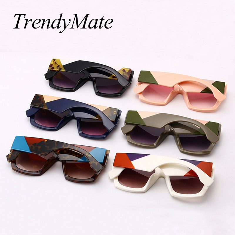 Luksuzne talijanske sunčane naočale Ženske brend dizajnerske pune zvijezde Sunčane naočale Ženske velike retro četvrtaste ženske sunčane naočale 1301T