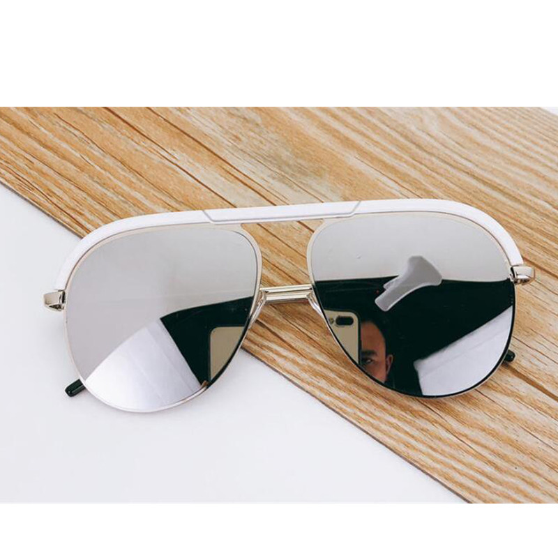 Modne vintage reflektirajuće zrcalne sunčane naočale Ženske dizajnerske retro sunčane naočale velikog brenda Ženske brazilske naočale za vozače zrakoplova