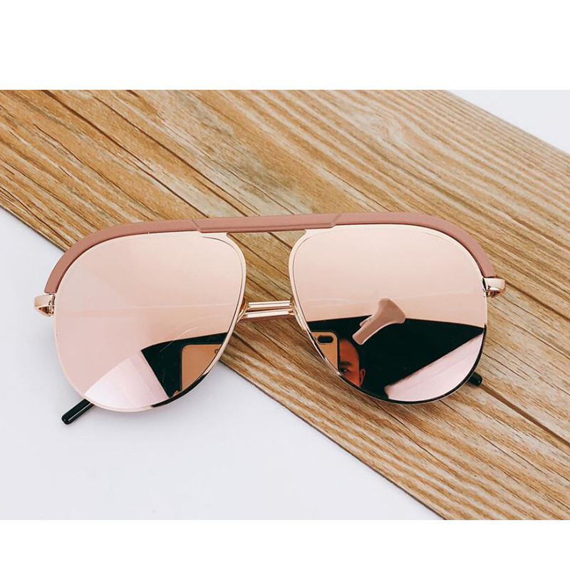 Modne vintage reflektirajuće zrcalne sunčane naočale Ženske dizajnerske retro sunčane naočale velikog brenda Ženske brazilske naočale za vozače zrakoplova