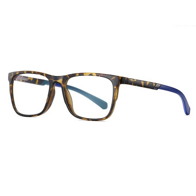 CRIXALIS Ultralight Blue Light Blocking Brilles Vīriešu Mode Kvadrātveida Lasīšanas Optika Brilles Rāmis Sieviešu Datorbrilles UV400