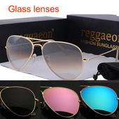reggaeon Luxus Márka üveglencse Pilot napszemüveg női Férfi 2022 Leisure Travel napszemüveg 3025 uv400 barna kék