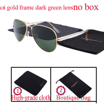 reggaeon Luxus Márka üveglencse Pilot napszemüveg női Férfi 2022 Leisure Travel napszemüveg 3025 uv400 barna kék