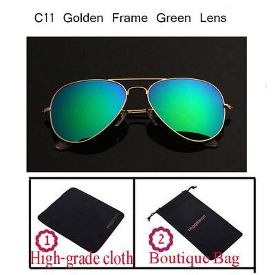 reggaeon Luxus Márka üveglencse Pilot napszemüveg női Férfi 2022 Leisure Travel napszemüveg 3025 uv400 barna kék