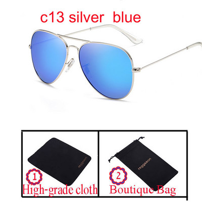 reggaeon Luxus Márka üveglencse Pilot napszemüveg női Férfi 2022 Leisure Travel napszemüveg 3025 uv400 barna kék
