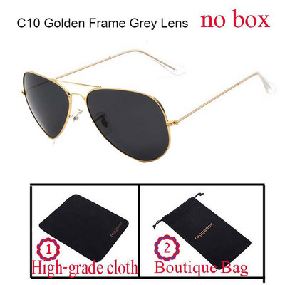 reggaeon Luxus Márka üveglencse Pilot napszemüveg női Férfi 2022 Leisure Travel napszemüveg 3025 uv400 barna kék