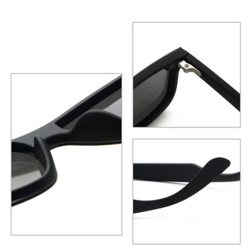 JSJM 2022 Класически луксозни мъжки поляризирани слънчеви очила Модни очила за шофиране Ретро квадратни слънчеви очила за мъже, жени Oculos De Sol