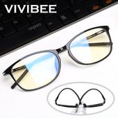 VIVIBEE Anti Blue Light Brilles Vīriešu Bluelight Radiation Sieviešu TR90 Datoru aizsardzība Spēļu staru bloķējošs UV Dators Brilles