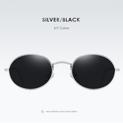 2021 Brand Polarized Women Driving Metalne naočale Muške ovalne vintage retro naočale Male dizajnerske klasične okrugle sunčane naočale za odrasle