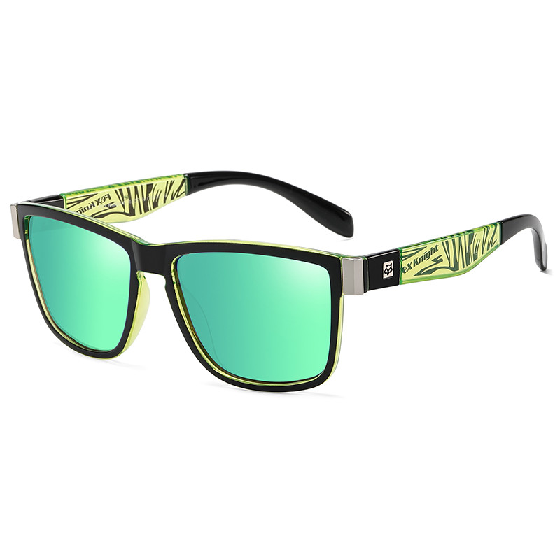 Fox Knight 2022 Nove muške polarizirane sunčane naočale Modne ženske sunčane naočale Vintage retro kvadratne muške naočale Naočale za vožnju UV400