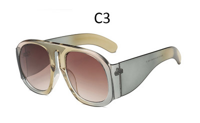 Big Frame Pilot Moteriški akiniai nuo saulės Madingi Prabangūs Prekės ženklo Skaidrūs Akiniai nuo Saulės Vyriški Dideli akiniai nuo saulės Vasarai Moterims Vyrams UV400