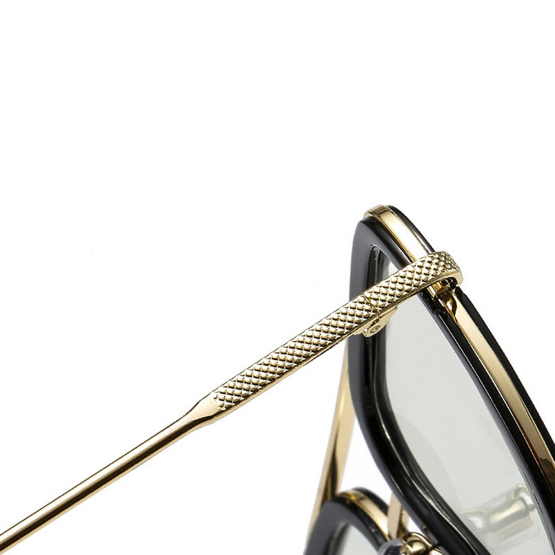 VIVIBEE Négyzet alakú fotokróm szemüvegek férfi antikék fényt blokkoló szemüvegek Computer Ray retro női Tony Stark szemüvegek