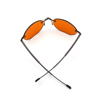 Φορητά πτυσσόμενα γυαλιά ηλίου Γυναικεία ανδρικά οδήγηση Αναδιπλούμενα γυαλιά Τηλεσκοπικά γυαλιά ηλίου Temple Send Box UV400 L3
